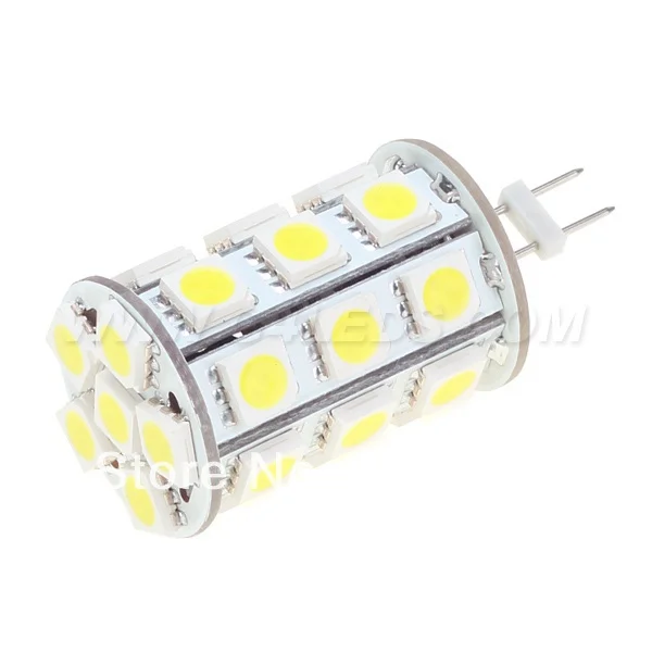 Суперъяркая Светодиодная лампа G4 27LED 5050SMD 540 594LM для яхт лодок автомобилей тележек