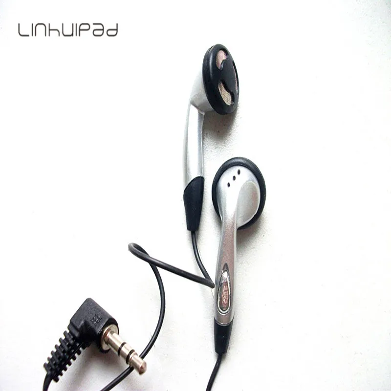 

Linhuipad Economical Silver 3.5MM L plug Stereo Earbuds fitness centers earphones use spas, gyms, educational 2000PCS/LOT