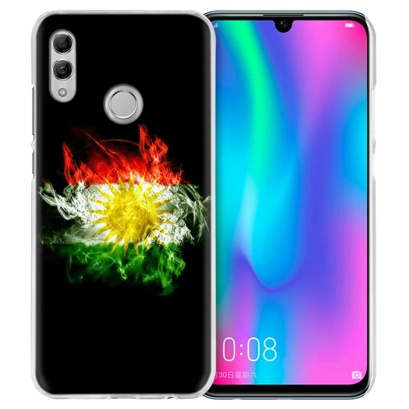 Курдистана чехол с флагом для huawei Honor 8X Y9 9 10 Lite Play 7C 8C 8S 8A фотоаппаратов моментальной печати 7S 7A Pro V20 20i Y6 Y7 Y5 жесткий чехол из ПК для телефона Coque