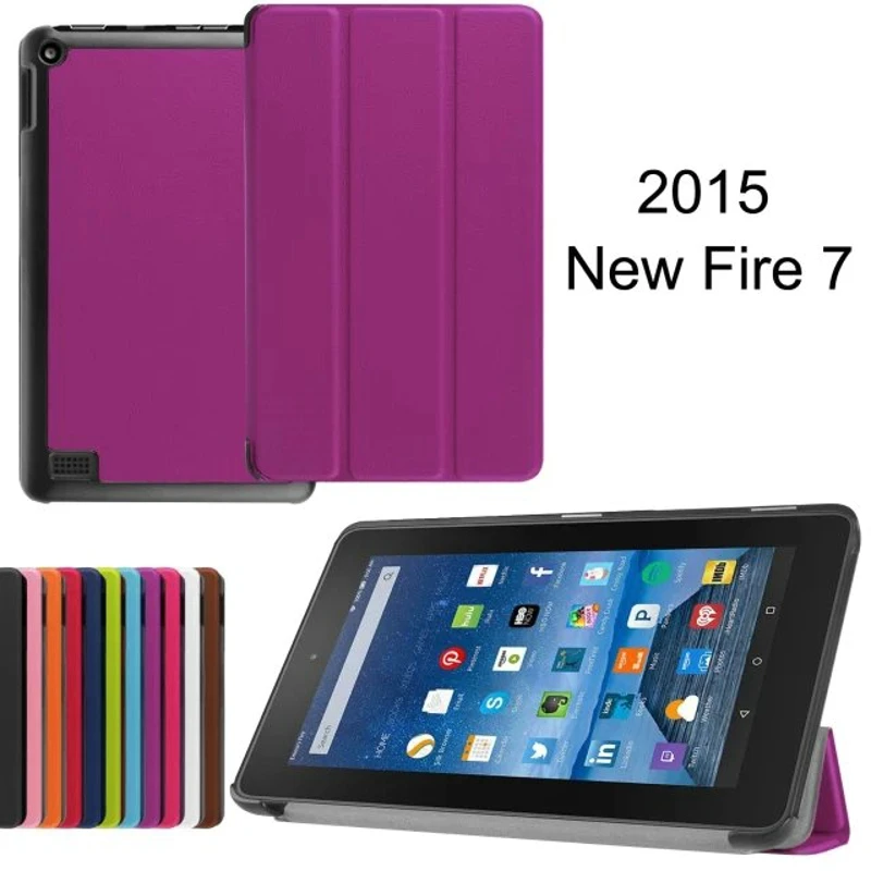 Ультратонкий кожаный чехол книжка с магнитной подставкой + 1 прозрачная защитная