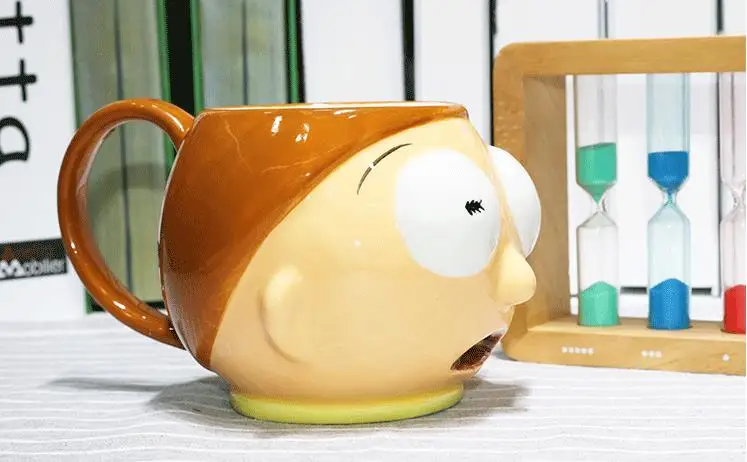 3D кофейные кружки Рик и Морти, стаканчики и кружки для пожилых людей и детей, Мультяшные кружки, посуда для напитков
