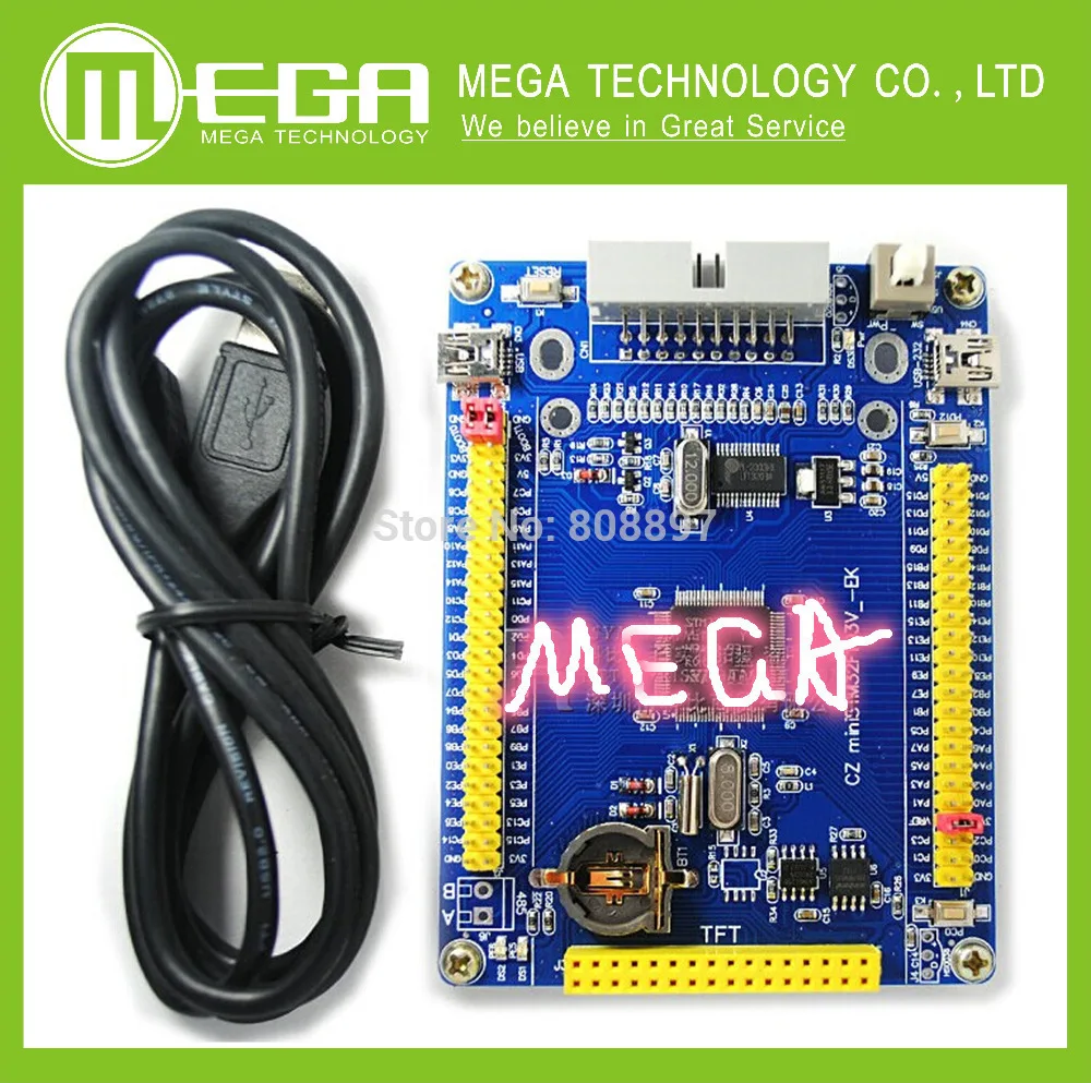 Рука Cortex-M3 мини stm32 stm32F103VEt6 доска для разработки Cortex 72 МГц/512 kflash/64kram