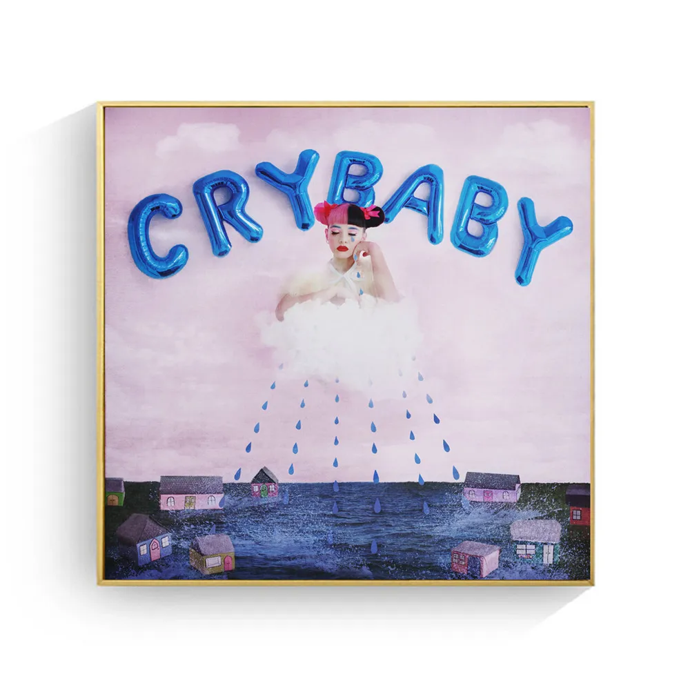 2 Melanie Martinez Cry Детские плакаты и принты настенные художественные декоративные картины холст живопись для гостиной домашний Декор без рамы - Цвет: 2