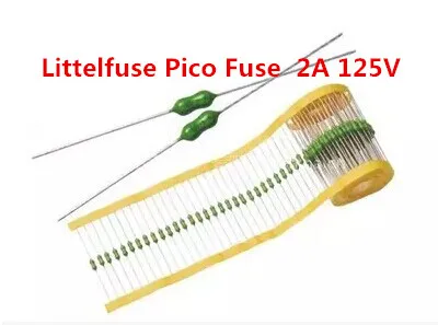 20 шт./лот Littelfuse Pico Fuse 2A 125V Бесплатная доставка | Обустройство дома