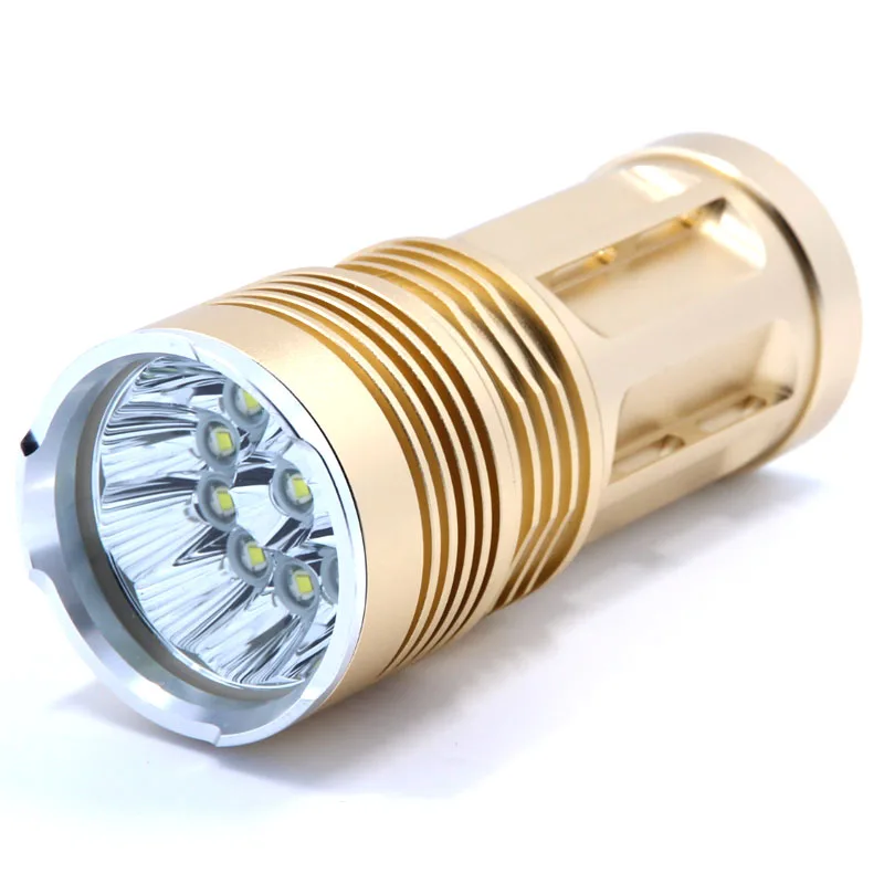 Новинка яркий светодиодный фонарик портативный лм суперъяркий 11 x XM-L T6 для охоты