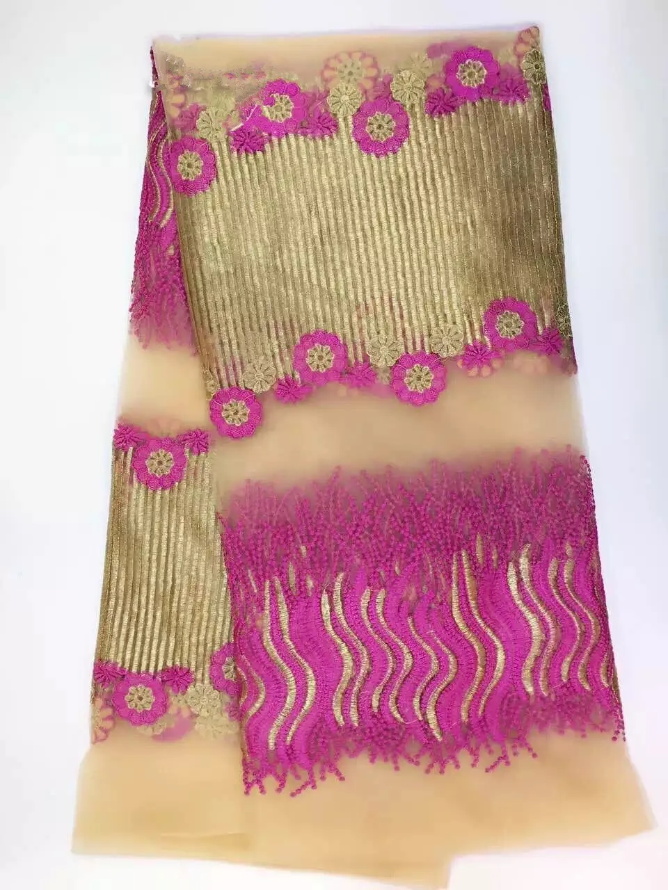 Бесплатная доставка! Дизайн вышивки полиэстер кружева высокого качества