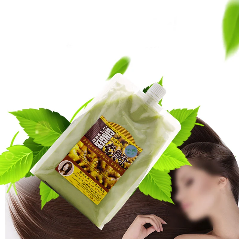 Бокиан имбирь маска для волос увлажняющая питательная сухих поврежденных массаж