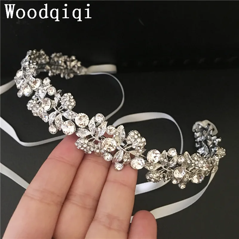 Woodqiqi невесты венок корона аксессуары для свадьбы женские повязки волос Корона