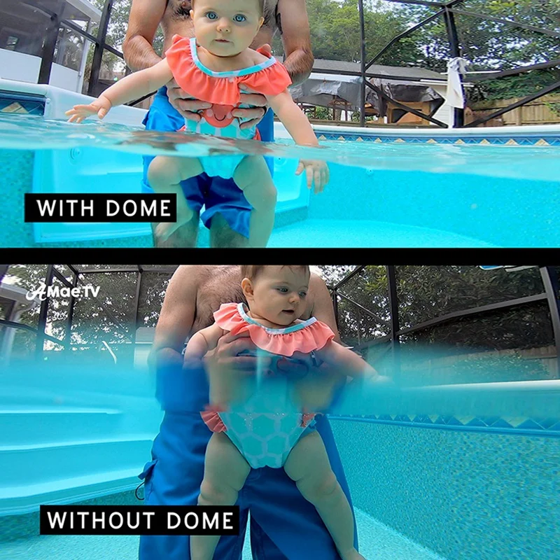 Универсальная крышка для купольного порта бленда объектива водонепроницаемый