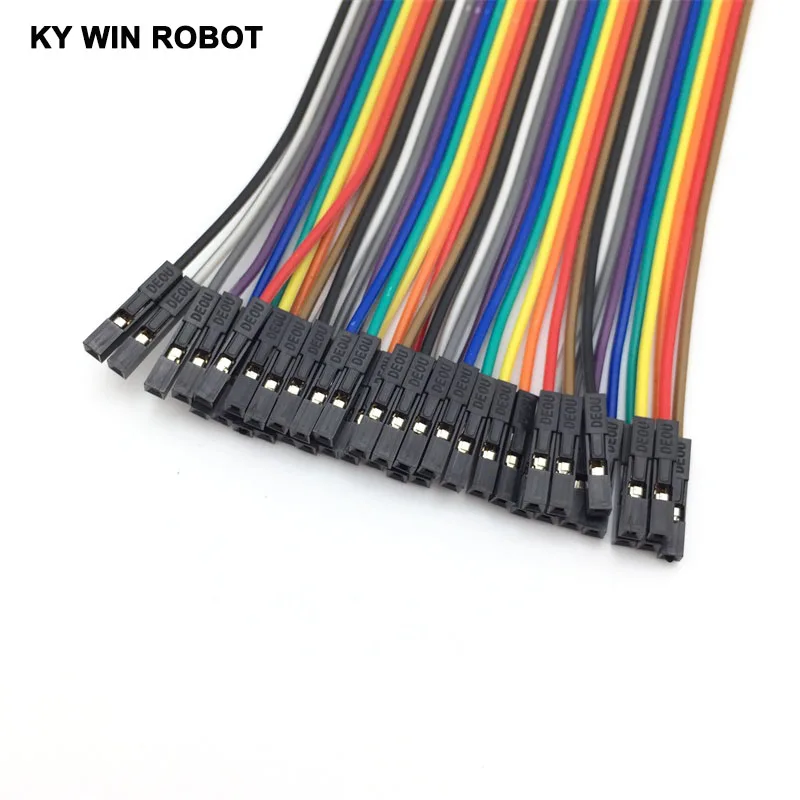 Dupont Line 120 шт. 10 см штекер + и гнездо соединительный провод кабель для arduino DIY KIT|jumper