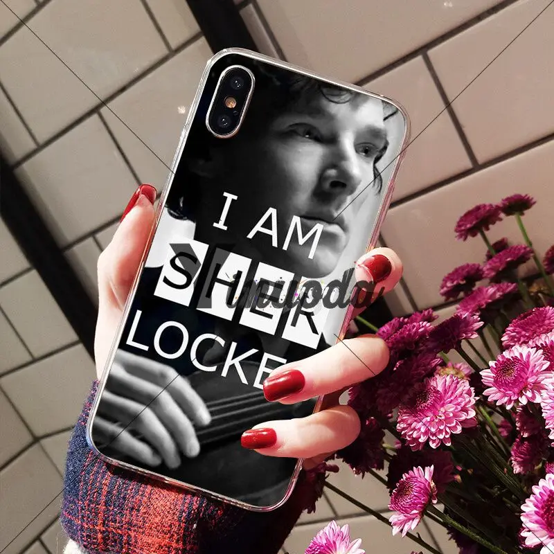 Yinuoda I am Sherlock Holmes Sherlocked Colorful Phone Accessories Case for iPhone 6S 6plus 7 7plus 8 8Plus X Xs MAX 5 5S XR | Мобильные