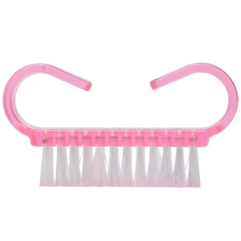 1pcs Nail Cleanse Clean Brush Tool Manicure File Sets Soft Pedicure Remove Dust Transparent Small Angle 3 Colors | Красота и здоровье