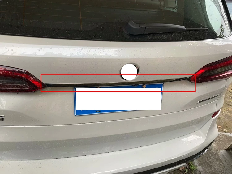 Крышка ручки багажника из нержавеющей стали для BMW X5 G05 2019 2020|Хромирование| |