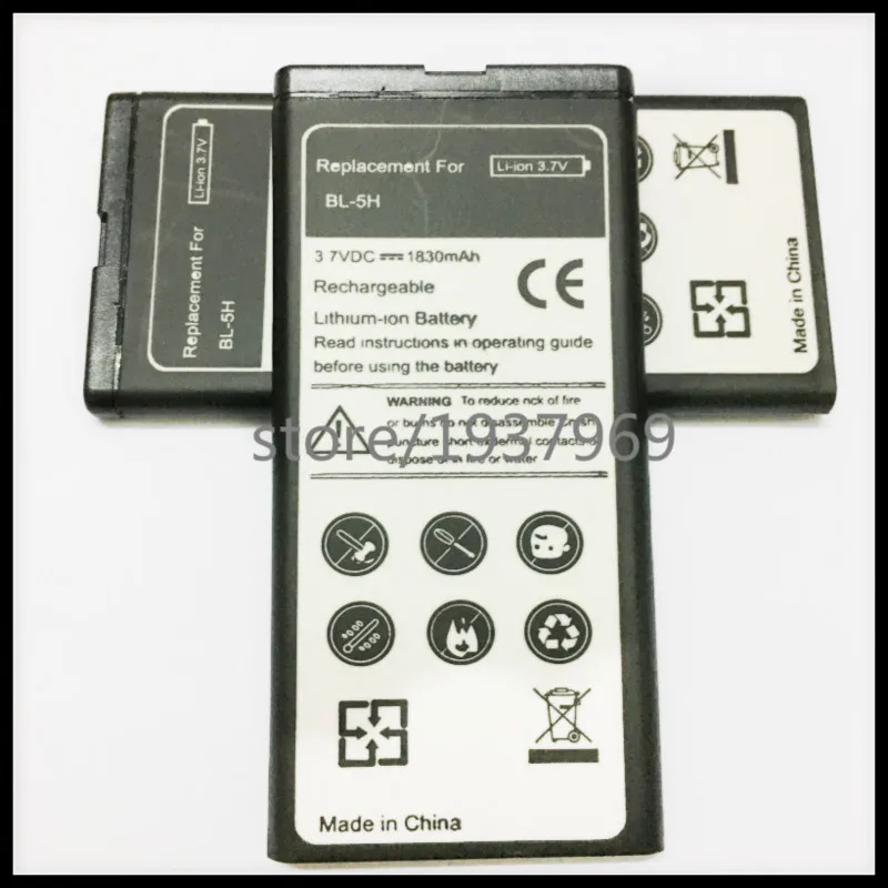 1830 мА/ч, BL-5H Батарея чехол с подставкой и отделениями для карт для Nokia Lumia 630 636 638 635 RM-970 RM-978 RM-1010 Батарея BL5H