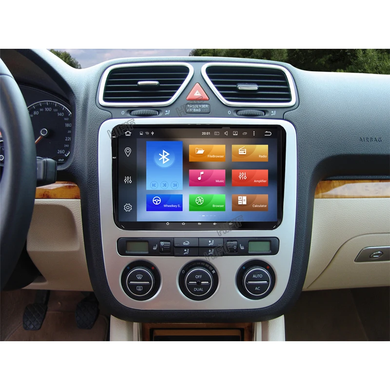 Автомобильный GPS плеер PX5 IPS DSP 4G Android 11 2 DIN для сиденья Altea Фольксваген Толедо GOLF 5/6