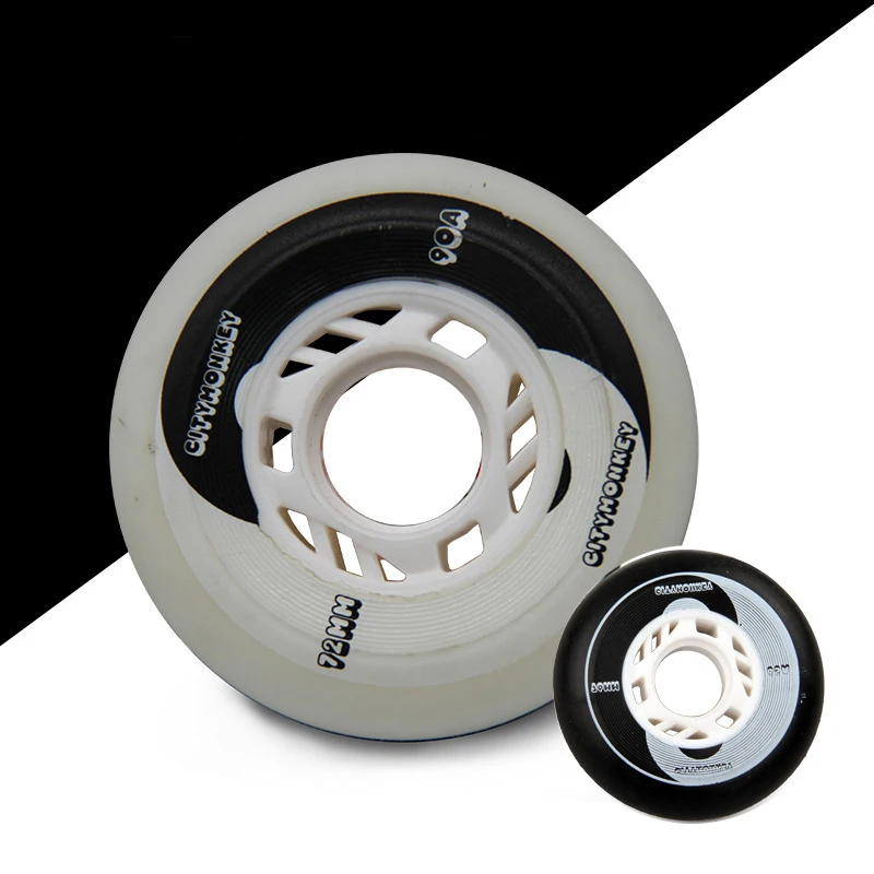 

80 76 72 mm 90A Inline Roller Skates Wheels for Slalom Slide Free Skating Shoes for Kids Adult Men for SEBA Powerslide LZ75
