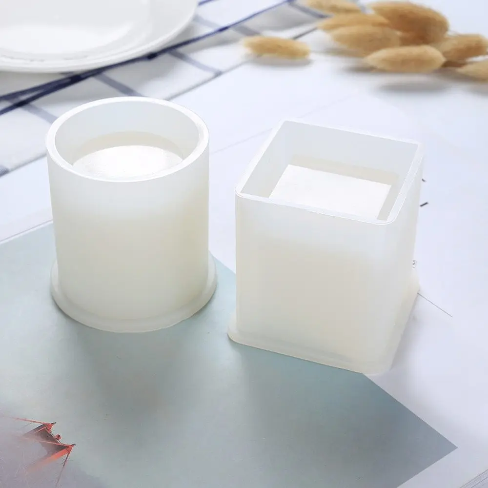 Подставка для ручек сделай сам силиконовый 3D контейнер форм квадратная/круглая