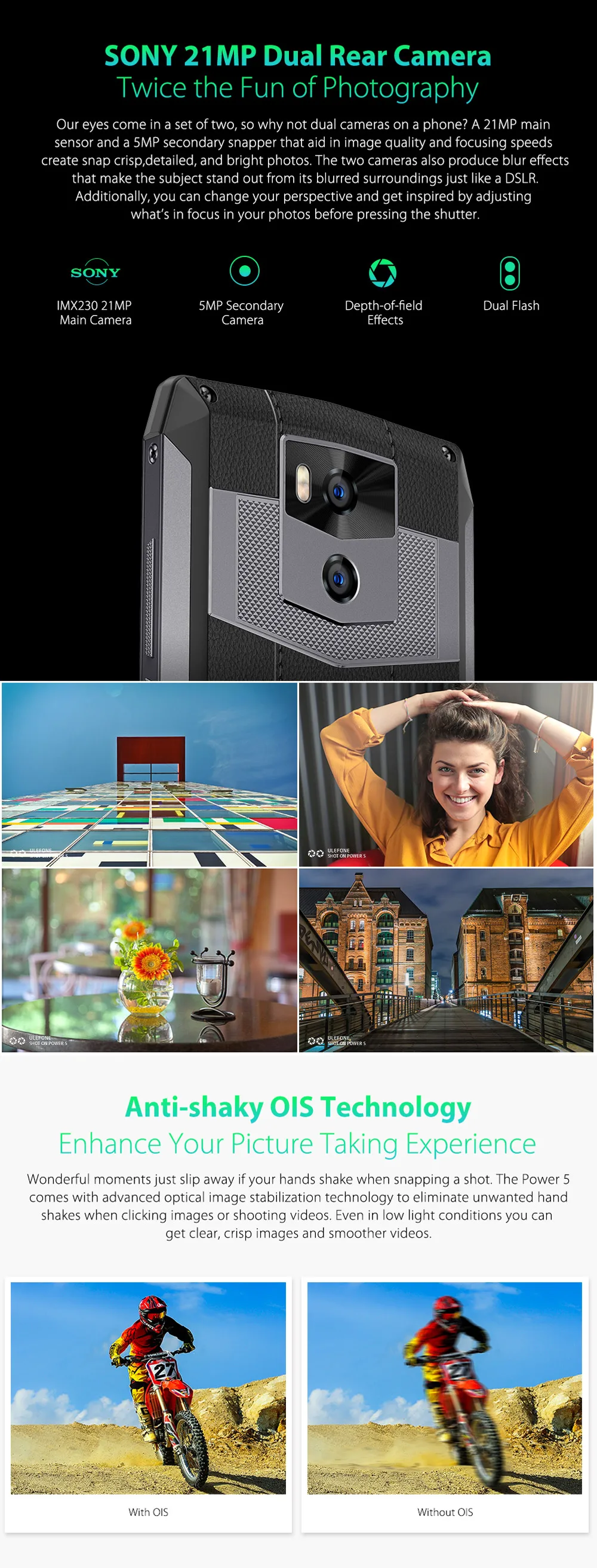 Мобильный телефон Ulefone power 5, 4G, Android 8,1, 6 ГБ+ 64 ГБ, восьмиядерный смартфон, 13000 мА/ч, беспроводное зарядное устройство, для лица, ID, сотовый телефон