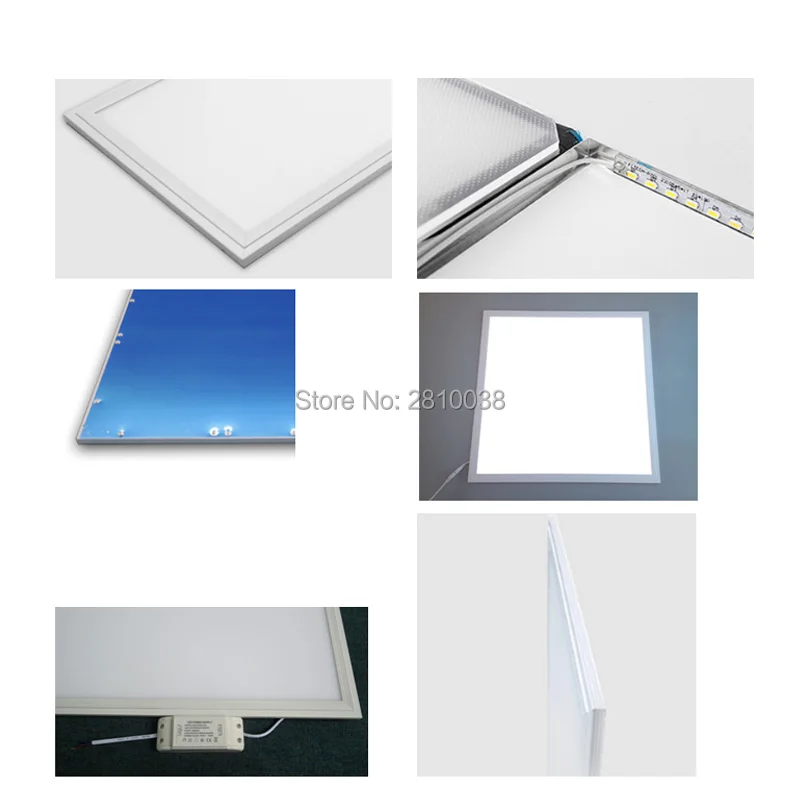 6 шт./лот Светодиодная панель 60x60 CRI80 потолочная для офисных гостиничных и
