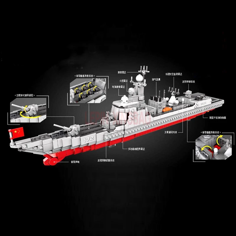 XINGBAO 06030 06029 06028 06020 военные наборы Миссури набор линкоров строительные блоки