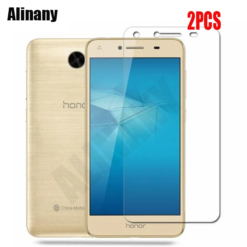 Закаленное стекло для Huawei Y6 II 2 шт. компактная фотосессия Защита экрана Y6II Compact LYO