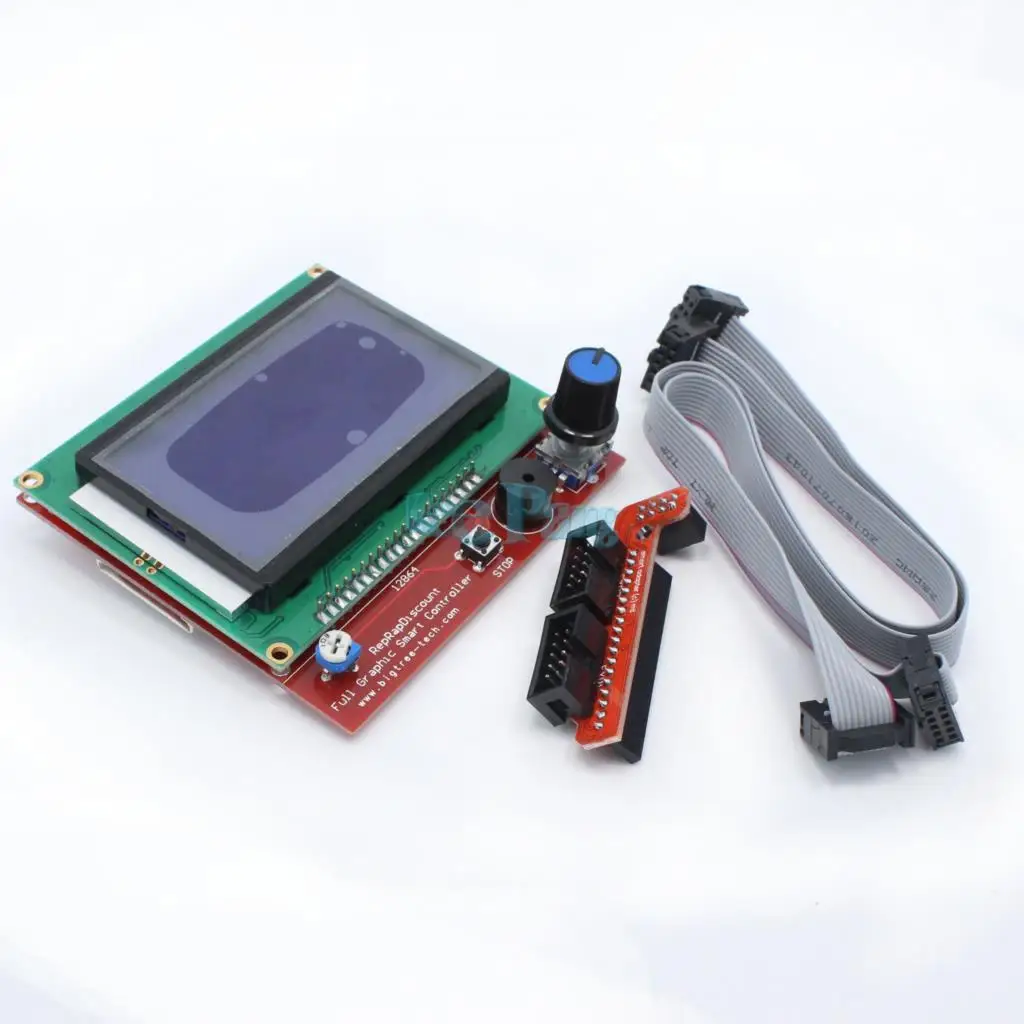 Мега 2560 R3 Mega2560 REV3+ 1 шт. RAMPS 1,4 контроллер+ RAMPS1.4 ЖК-дисплей 2004 ЖК-дисплей для 3D-принтеры