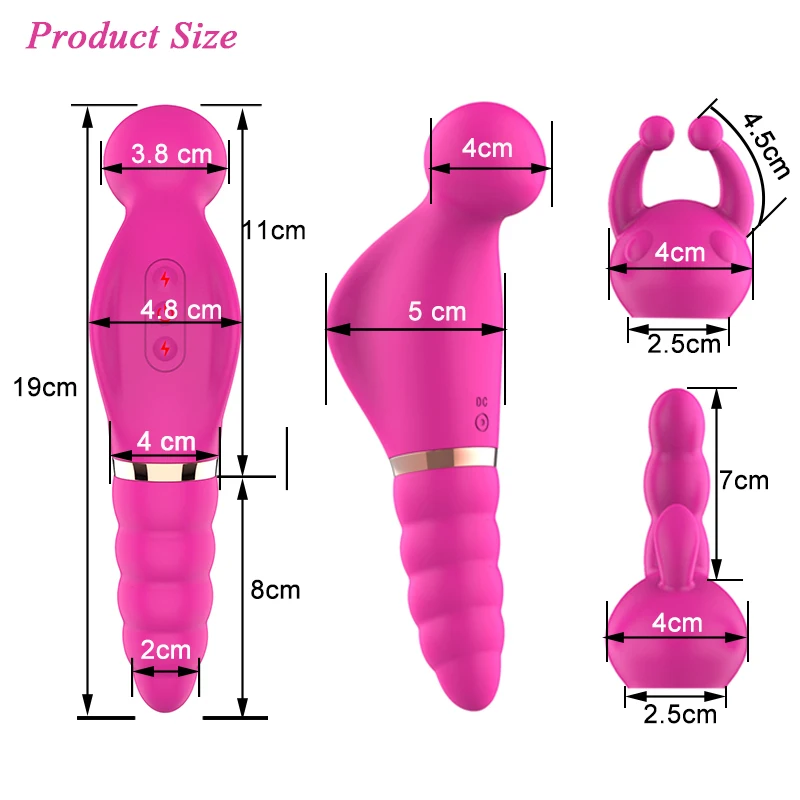 Новинка волшебная палочка вибраторы для женщин USB зарядка силиконовая av палка