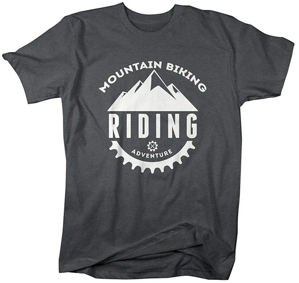 

Men'S Mountain Biking T-Shirt Riding Adventure Shirts 100% Cotton Mens Summer Sale T Shirt Funny Tee Shirts