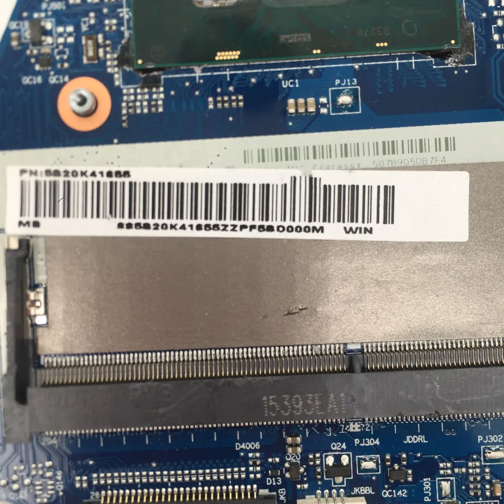 Материнская плата для ноутбука YOGA 700-14ISK yogo 700-14lSK BYG43 NM-A601 5B20K41655 I7-6500U CPU 100% полностью