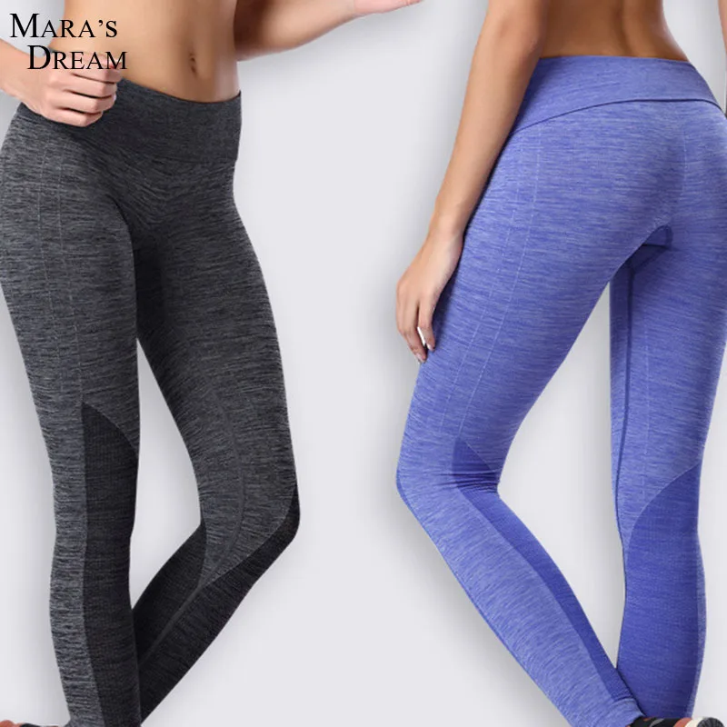 Women Yoga Outdoor Wicking Quick-drying Tenths Pants Breathable Flexible Elasticity Aerobics Force Exercise Female Sports Pant | Спорт и
