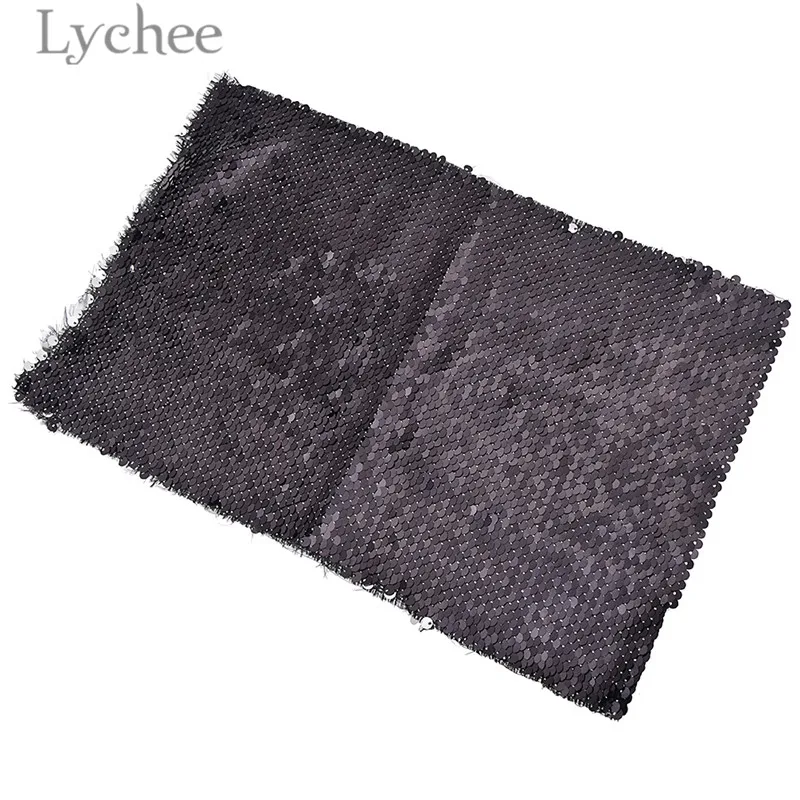 2 Lychee Life 29x21 см A4 двухсторонняя блестящая ткань высокого качества полиэстер швейная синтетическая ткань сделай сам для сумок одежды - Цвет: 2