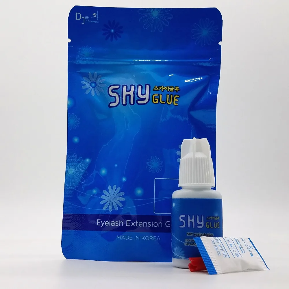 Бесплатная доставка оригинальный Корея клей Sky супер S Тип оптовая продажа ресниц