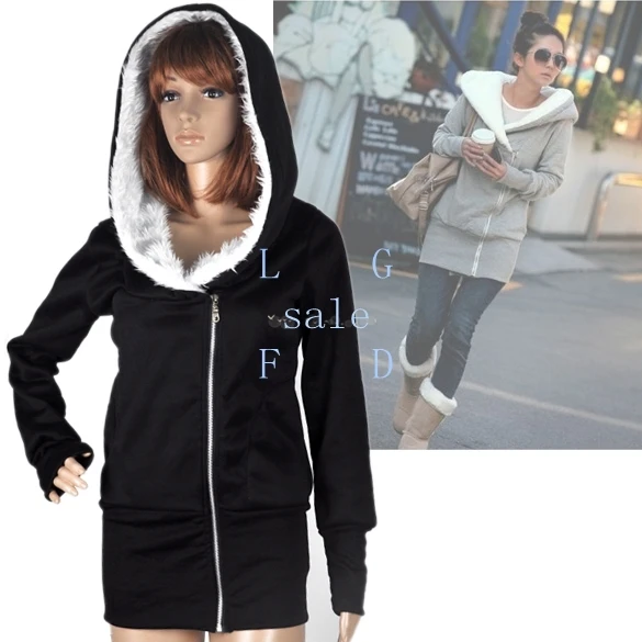 New Fashion Korea Casual Hoodies Jacket Coat Winter Women Warm Outerwear Hoody Sweatshirts Casacos Moleton Feminino 3269 | Женская