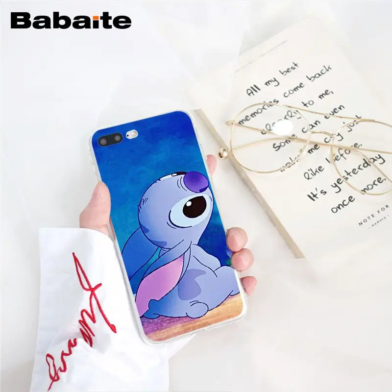 A12 Babaite милый мультфильм Лило Ститч чехол для телефона чехол для iphone 11 Pro 11Pro Max 8 7 6 6S Plus 5 5S SE XR X XS MAX - Цвет: A12