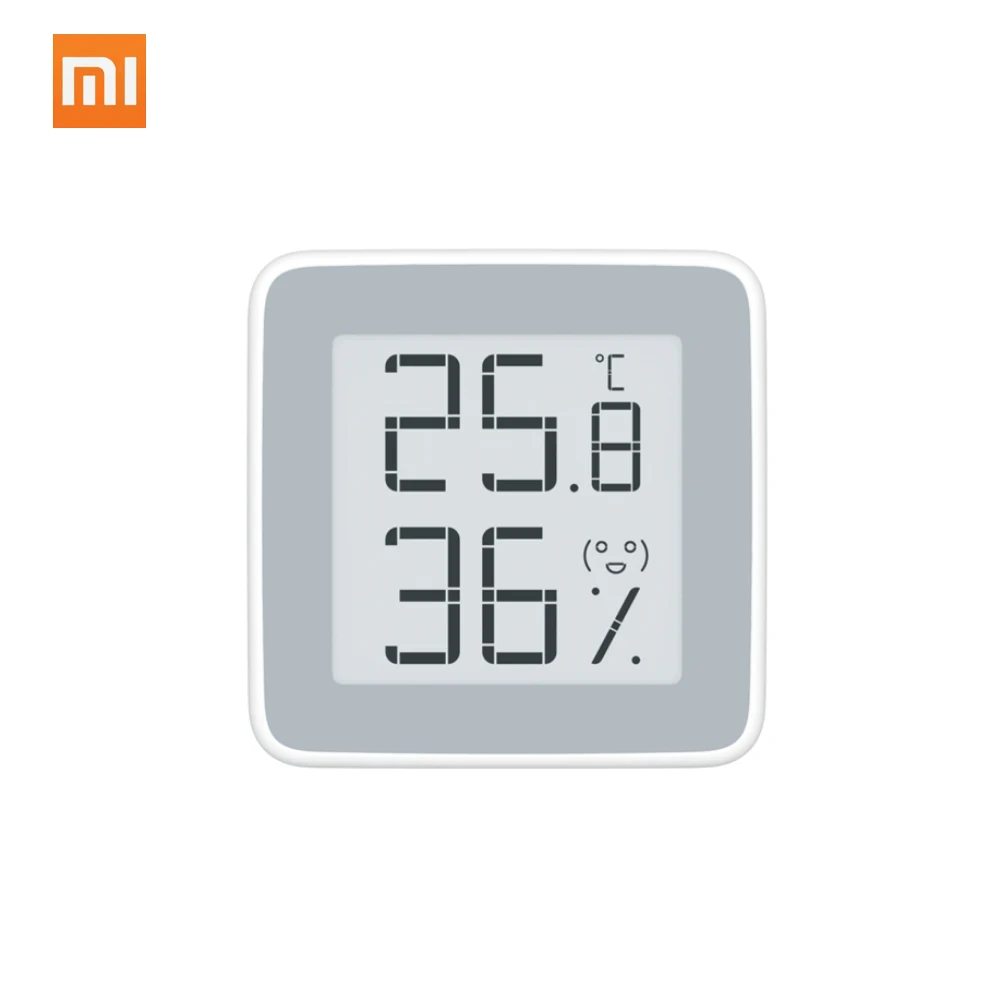 Type 2 Xiaomi Mijia BT4.0 беспроводные умные электрические цифровые часы для помещений и улицы, гигрометр, термометр, ЖК-измерительные приборы для измерения температуры - Цвет: Type 2