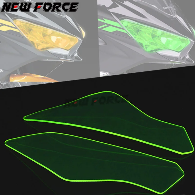 Для KAWASAKI NINJA400 NINJA 400 2018 аксессуары для мотоциклов акриловая Защитная крышка фар