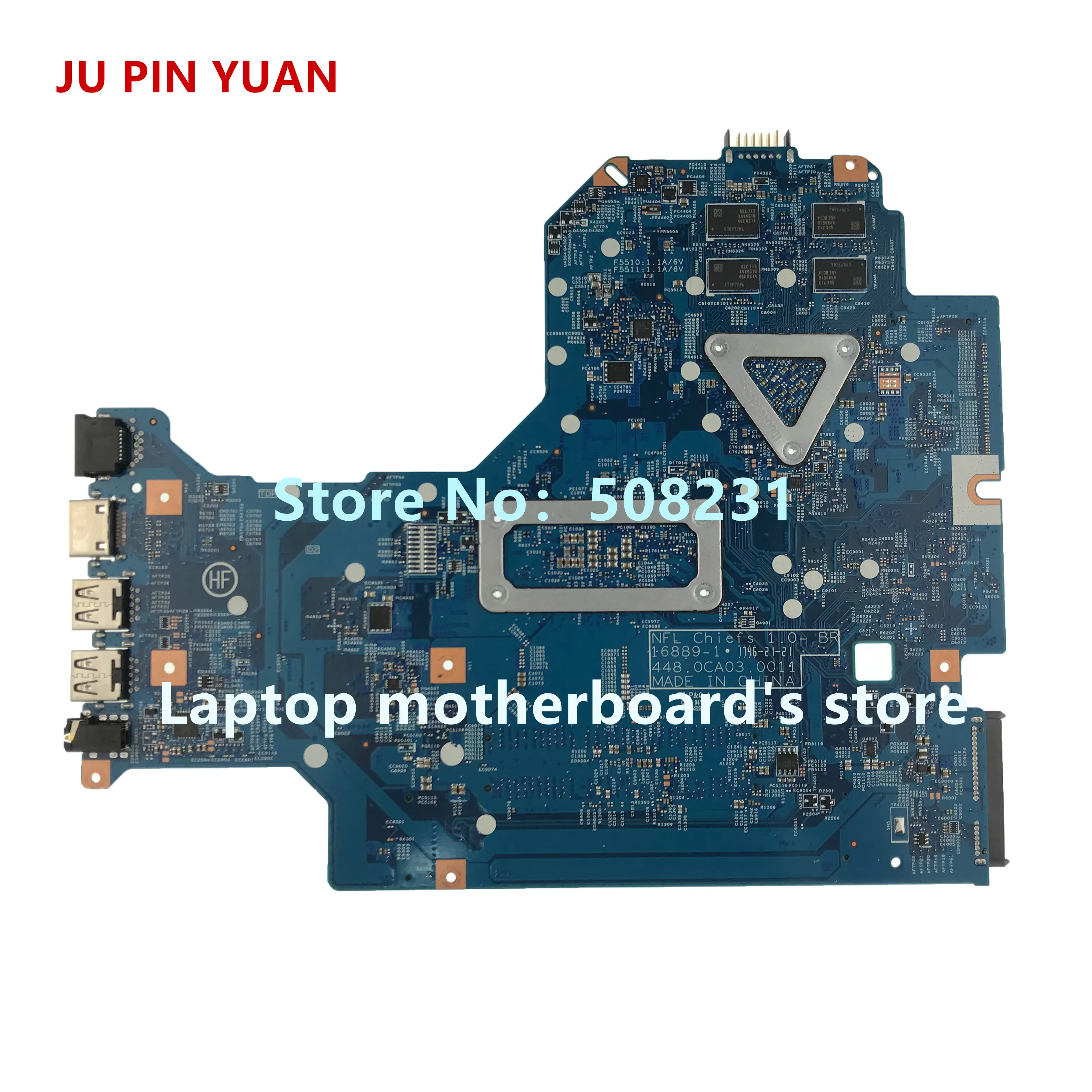 Ju pin yuan 926305-601 G75A DAG75AMBAD0 для ноутбука hp Pavilion power 15-CB материнская плата для ноутбука GTX1050 4 Гб i7-7700 полностью протестирована