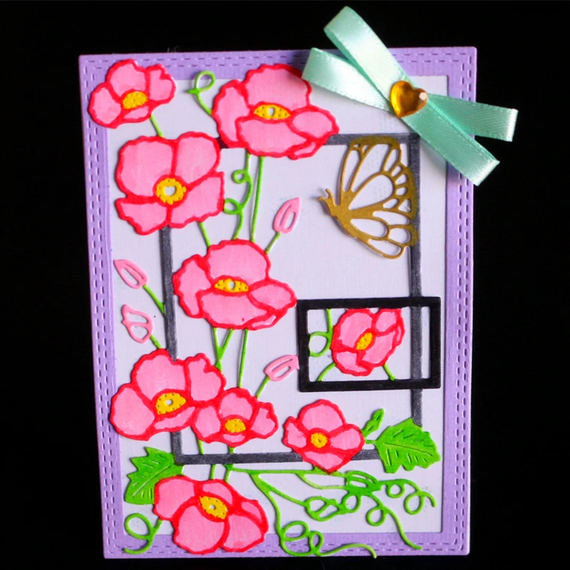 YINISE металлические режущие украшения для еды цветок крышка трафареты