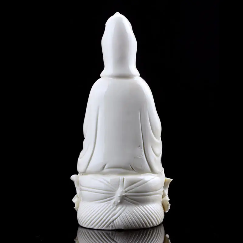 Китайский Изысканный DEHUA PROCELAIN ручная KWAN-YIN статуи | Дом и сад