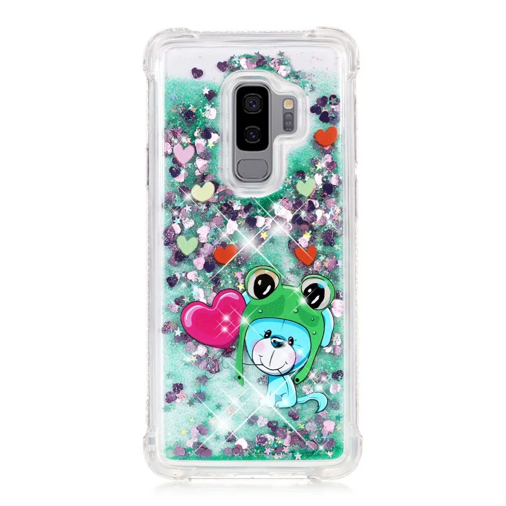 LUCKBUY чехол-накладка из мягкого ТПУ для Samsung Galaxy S5 S6 S7 край S8 S9 Plus Note 8 панда Жираф