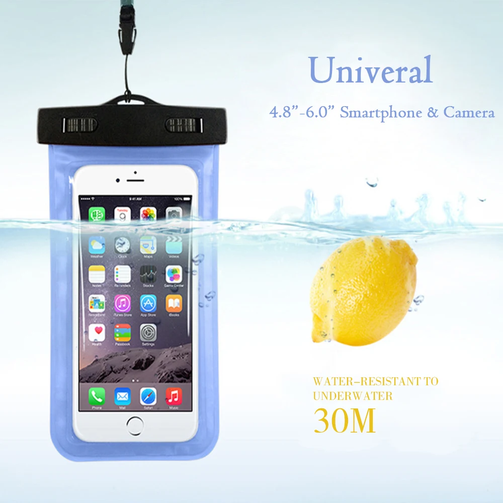 Водонепроницаемый чехол для iPhone X 8 7 6S 5S Plus 6 0 дюймов|waterproof pouch|for iphonewater proof bag |