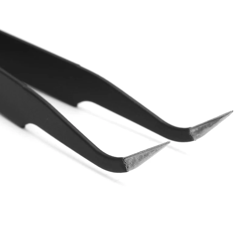 

Stainless Steel Beads Tweezer Nail Art Gel Picking Tool DIY Jewelry Portable