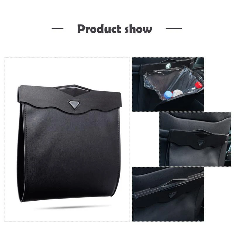 Сумка для хранения двойного назначения автомобильный мусорный бак мусорное