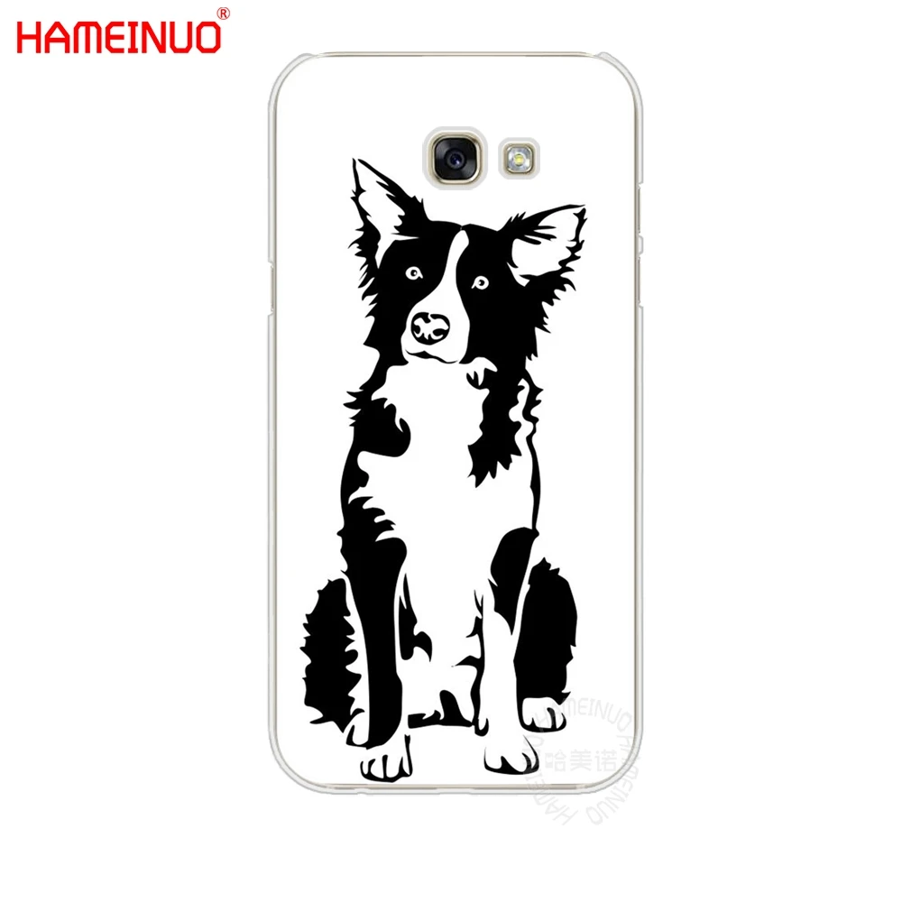 HAMEINUO border collie dog чехол для сотового телефона Samsung Galaxy A3 A310 A5 A510 A7 A8 A9 2016 2017|Бамперы| |