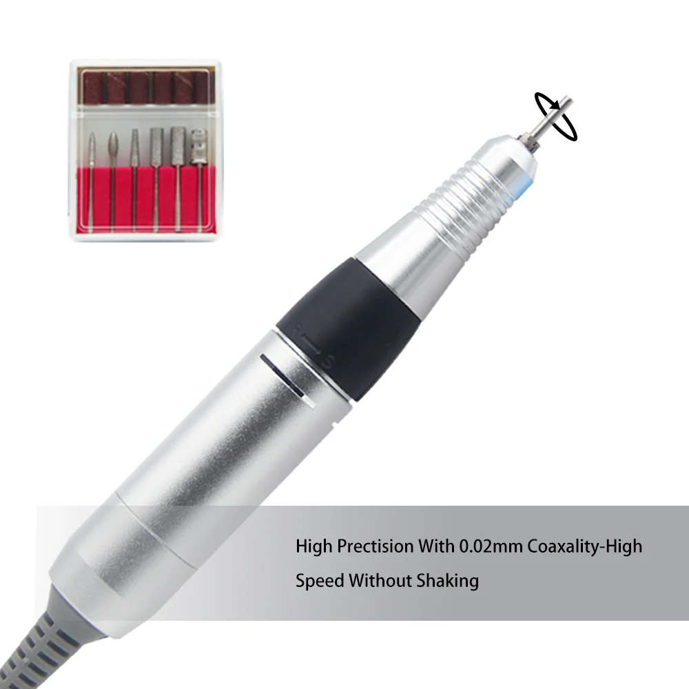 LKE hot Nail Drill art equipment Electric Manicure 30000rpm manicure machine electric bits for drill nail | Красота и здоровье
