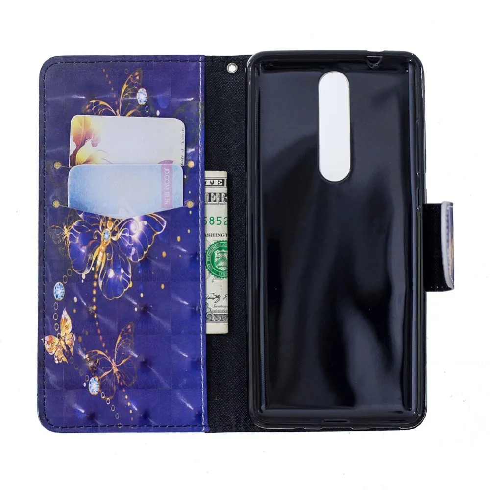 Флип-чехол для Nokia 5 1 TA-1075 TA 1075 1097 Nokia5.1 TA1075 чехол 3D телефона 7 TA-1085 Nokia7.1 TA1085 сумка |