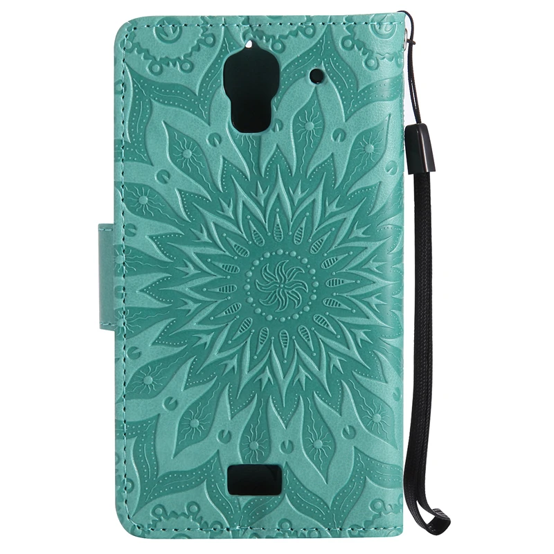 Fundas флип Sunflower Case для huawei y360 u61 искусственная кожа + кремния Бумажник Крышкой Coque