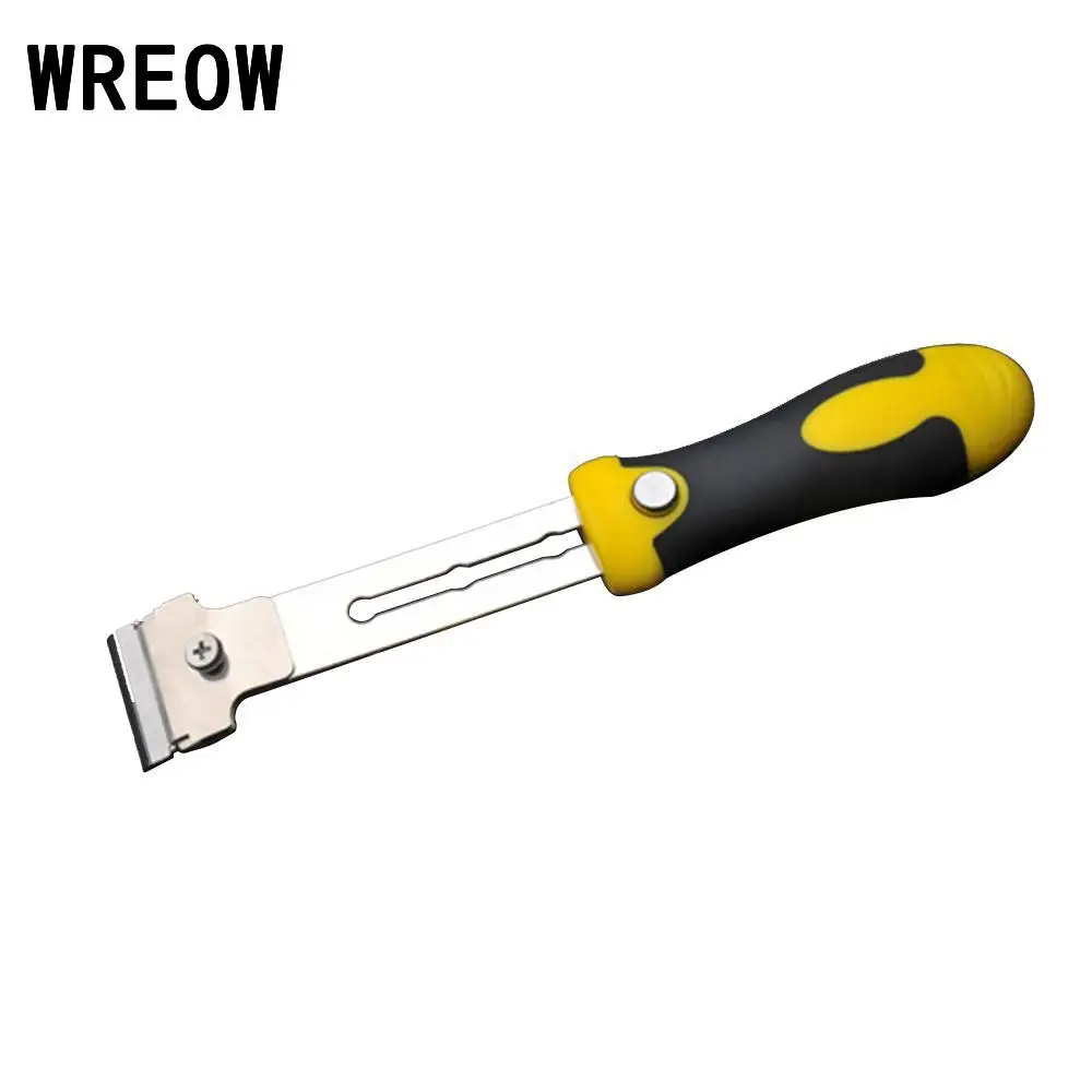 

1Set Extensible Glass Scraper Floor Car Kitchen Window Wall Razor Putty Scraper Hand Tool Set G6