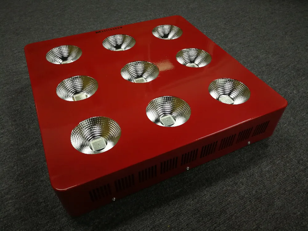 MasterGrow, 300 w/600 w/1200 w/1800 w/2700 Вт полный спектр COB светодиодный Grow светильник 410-730nm с большой объектив для внутреннего все растения