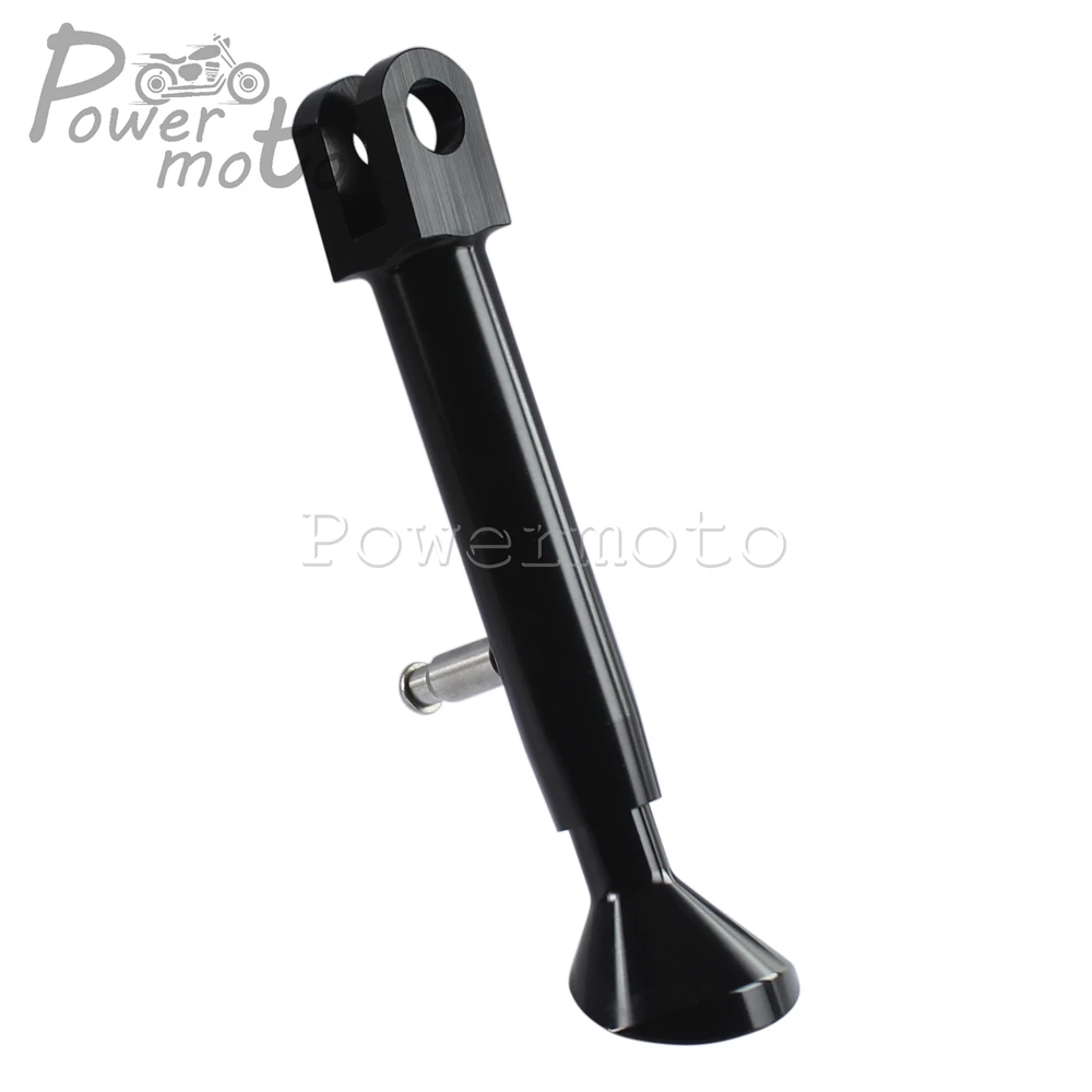 

1x Motorcycle Adjustable Kickstand Side Stands Holder for Honda CBR 250RR CBR250R 2011 2012 2013 Black Kick Stand Support